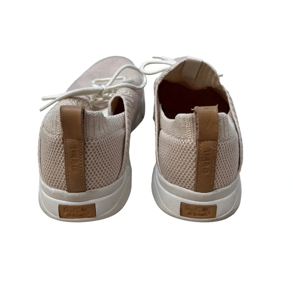 Dr Scholl’s Gypsy Sneaker Lace Up Taupe Size 11 Gym Shoe Stretch Knit Lifestyle - Picture 7 of 9